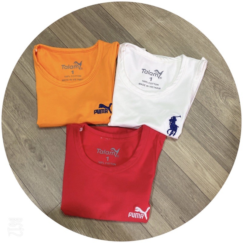 Combo 3 Áo Ba Lỗ Bé Trai 8-23Kg Chất Cotton 4 Chiều Thoáng