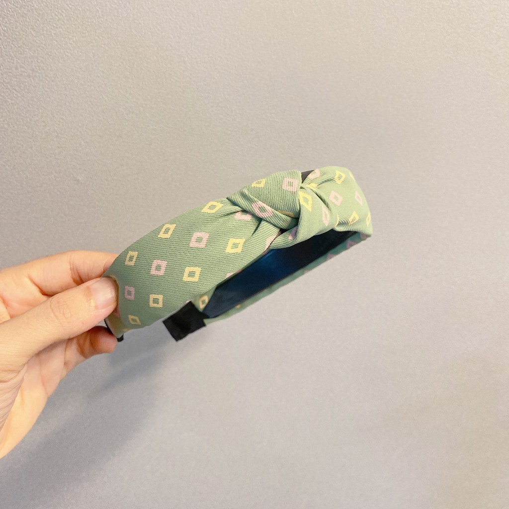 Băng đô, cài tóc vải thắc nút cao cấp cho nữ phong cách tiểu thư