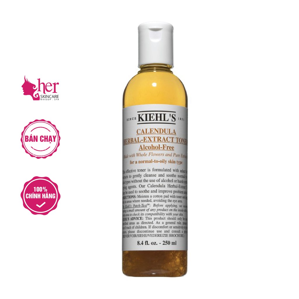 [AUTH - ĐỦ BILL] Nước hoa hồng Kiehl's Hoa Cúc Calendula Herbal Extract Toner | BigBuy360 - bigbuy360.vn