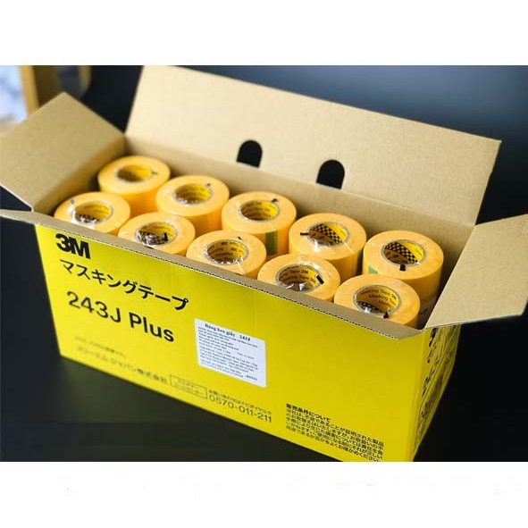 Băng keo 3m, Masking Tape 243J, băng keo che sơn