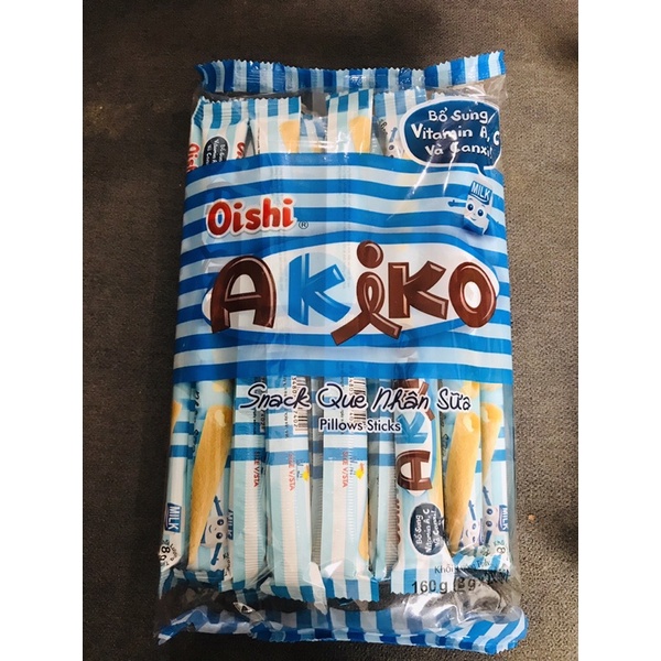 Bánh snack que Akiko Oishi 160g thơm ngon