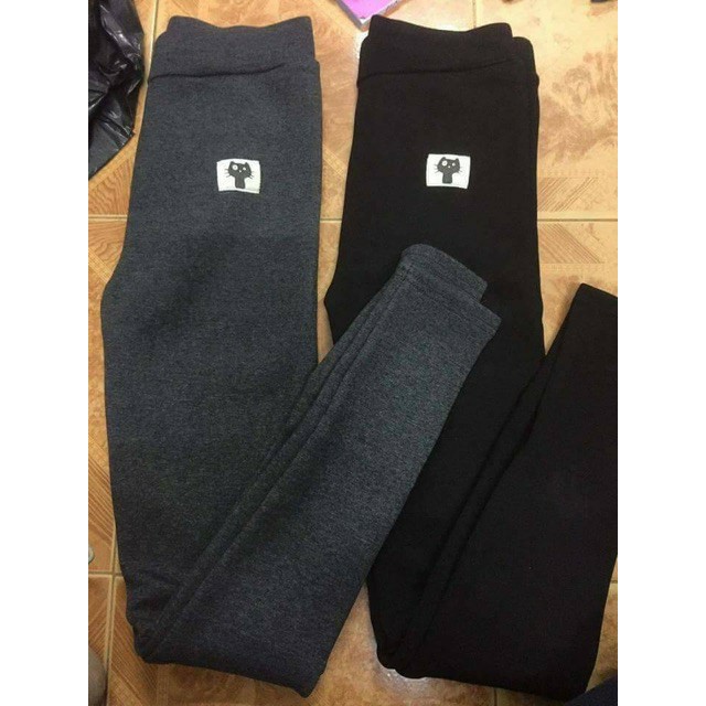 Quần legging lót nhung tag mèo 291