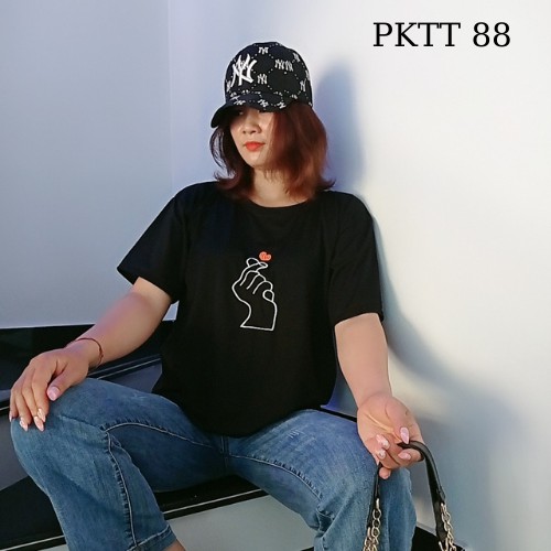 Áo thun unisex in hình đẹp thời trang hottrend áo phông nam nữ tay lỡ giá rẻ PKTT 88