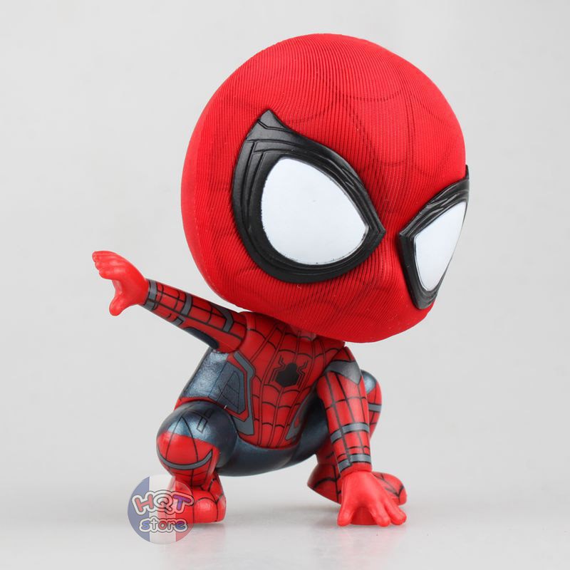 Mô hình Spider Man Chibi Home Coming đầu lắc lư