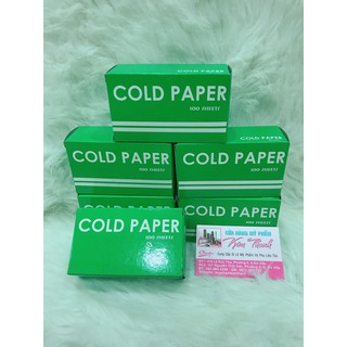 GIấy uốn lạnh cold paper