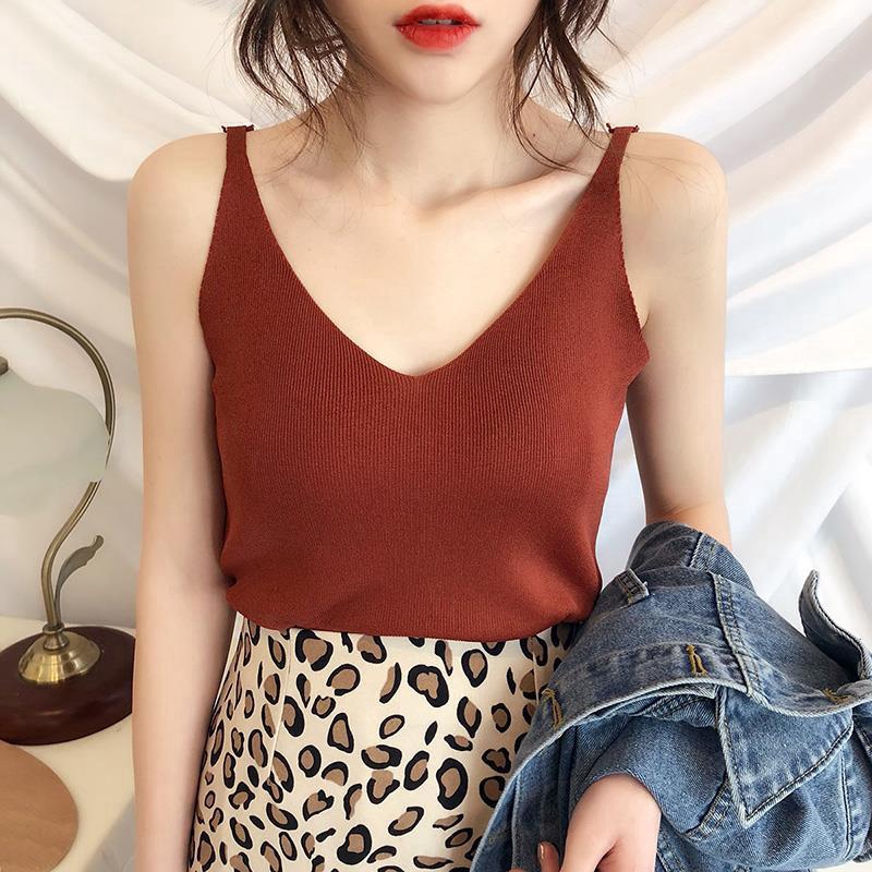 Áo dệt kim sát nách thời trang 2020 cho nữ  | BigBuy360 - bigbuy360.vn