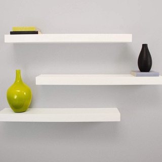 Kệ gỗ treo tường 3 thanh 50 x 15