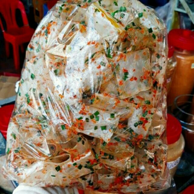 500g Bánh tráng cuộn tôm hành