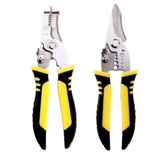 Kềm kìm cắt / tuốt dây cáp điện đa năng 2in1 thép cr-v