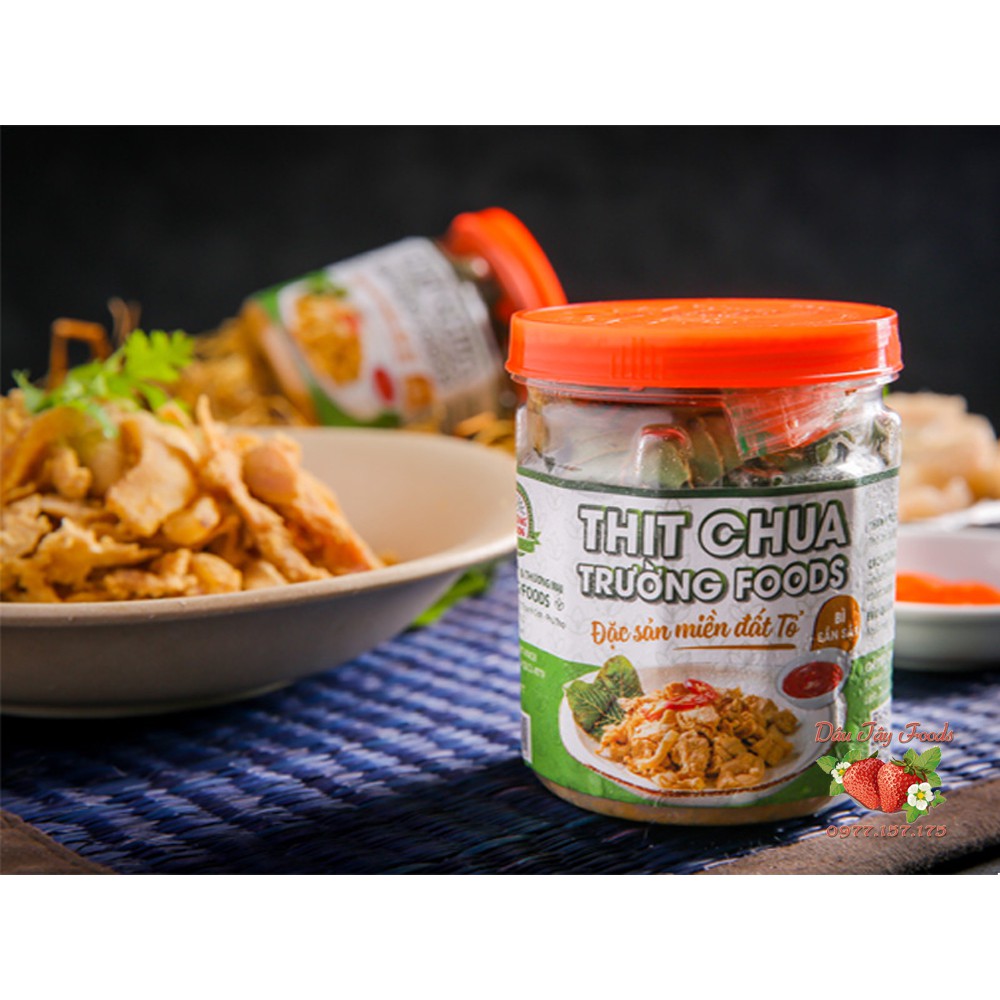 THỊT CHUA TRƯỜNG FOODS BÌ SẦN SẬT-ĂN LÀ MÊ ĐỘ GIÒN NGON CỦA MÓN ĐẶC SẢN NỔI TIẾNG ĐẤT TỔ PHÚ THỌ