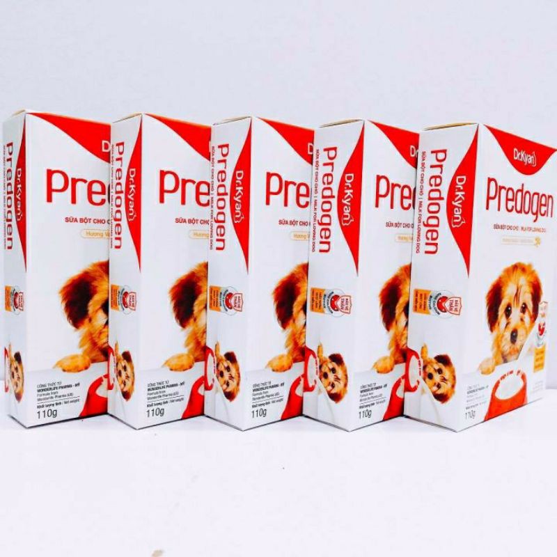 (HỘP GIẤY 110G)Sữa bột cho Chó con Dr.Kyan predogen gói 110g