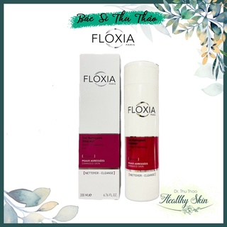   200mL  SỮA RỬA MẶT DÀNH CHO DA THƯƠNG TỔN DA NHẠY CẢM FLOXIA GENTLE CLEANSING GEL  REGENIA 