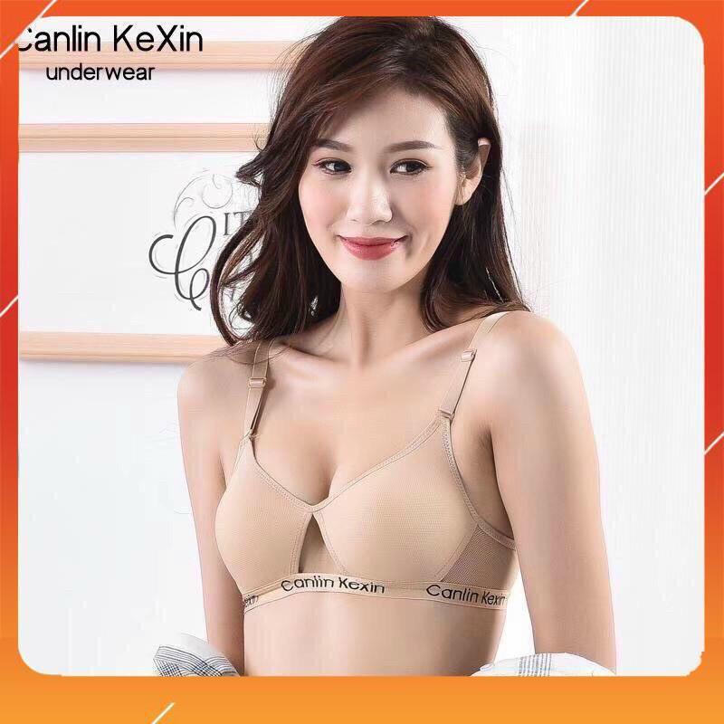 Áo lót nữ su đúc không gọng, nâng ngực quai lưới, khoét giữa sexy chip A6981