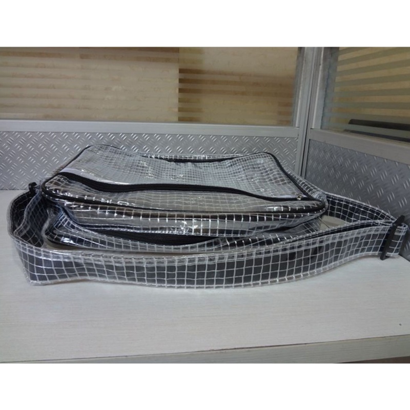 Túi Đeo Chéo Vai Bằng PVC Trong Suốt Chống Tĩnh Điện Dành Cho Học Sinh Nữ
