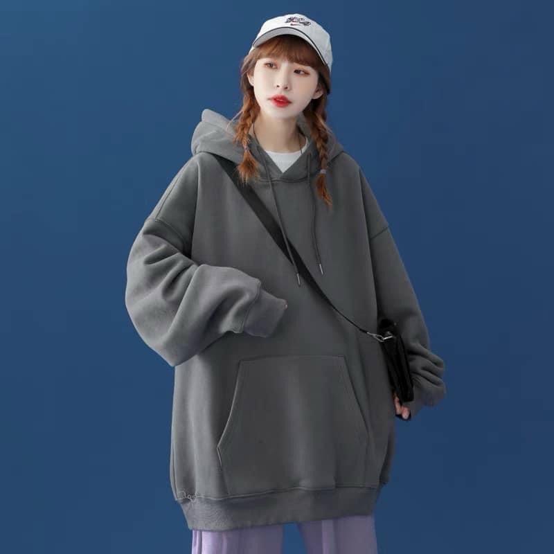 Áo hoodie unisex, áo nỉ nam nữ form rộng phong cách ulzzang Hàn Quốc hàng loại 1