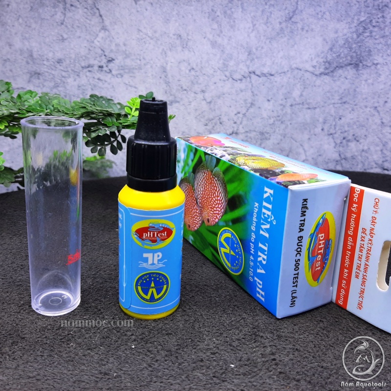 PH Test  | Bộ Dung Dịch Kiểm Tra Độ pH Cho Bể Cá Cảnh, Thuỷ Sinh