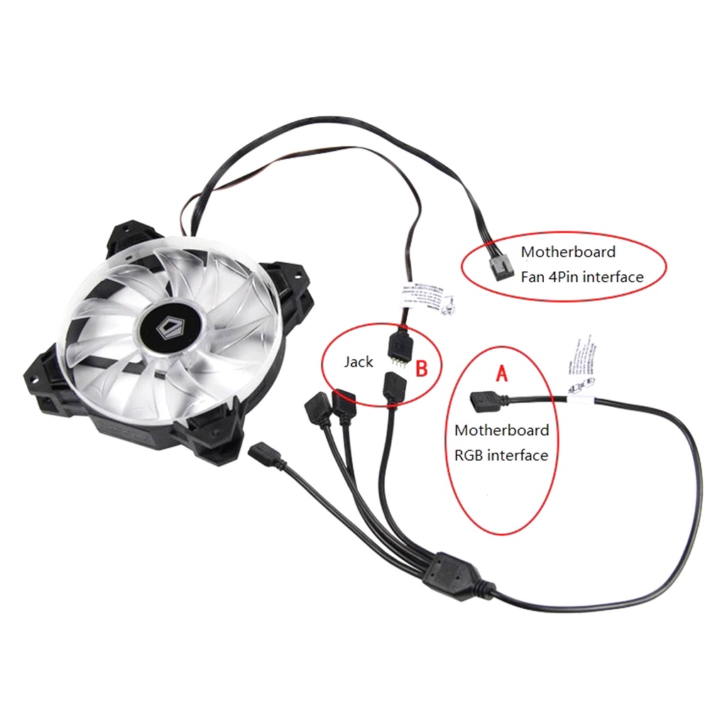 Cáp chia cổng 4 Pin Cho dây đèn led RGB 3528 5050