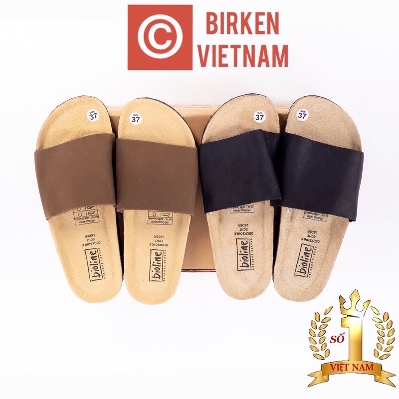 Dép da bò Unisex xuất khẩu Châu Âu mã D05