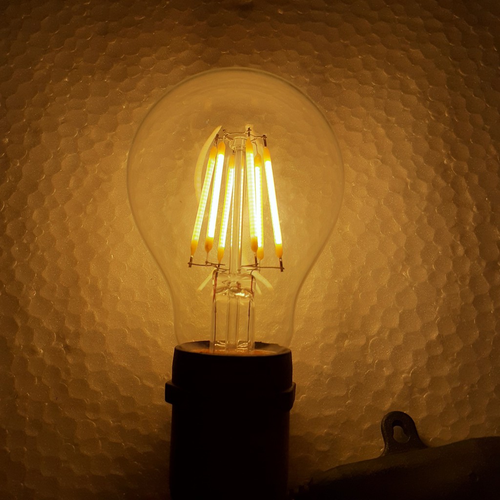 Bóng đèn: Combo 10 bóng đèn led edison A60