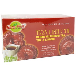 Trà Linh Chi Hùng Phát Hộp 50g (25 Gói X 2g) ngon rẻ