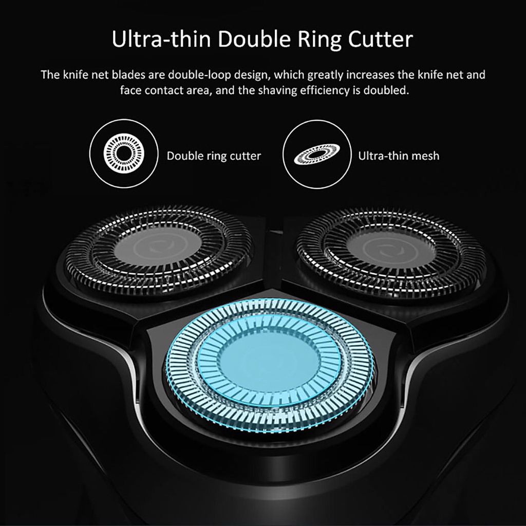 Máy cạo râu Enchen Blackstone - Máy cạo râu đa năng Xiaomi cạo sạch sâu, êm ái bền bỉ, chống nước, bảo hành 12 tháng.