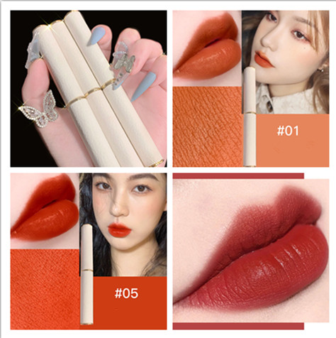 [Hàng mới về] Son kem nhung lì 3D lâu trôi không thấm nước cho nữ