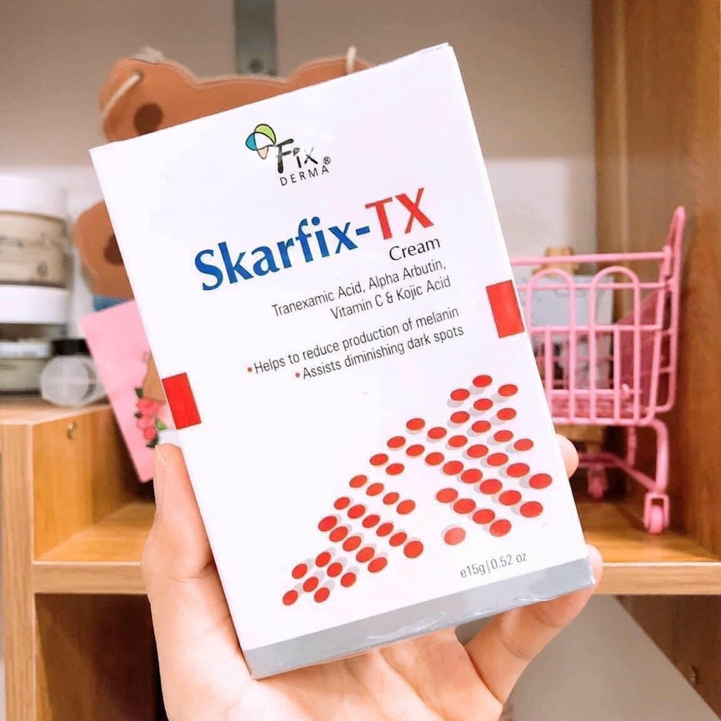 [CHÍNH HÃNG] Skarfix TX - Kem dưỡng da mờ thâm mụn, giảm nám, tàn nhang