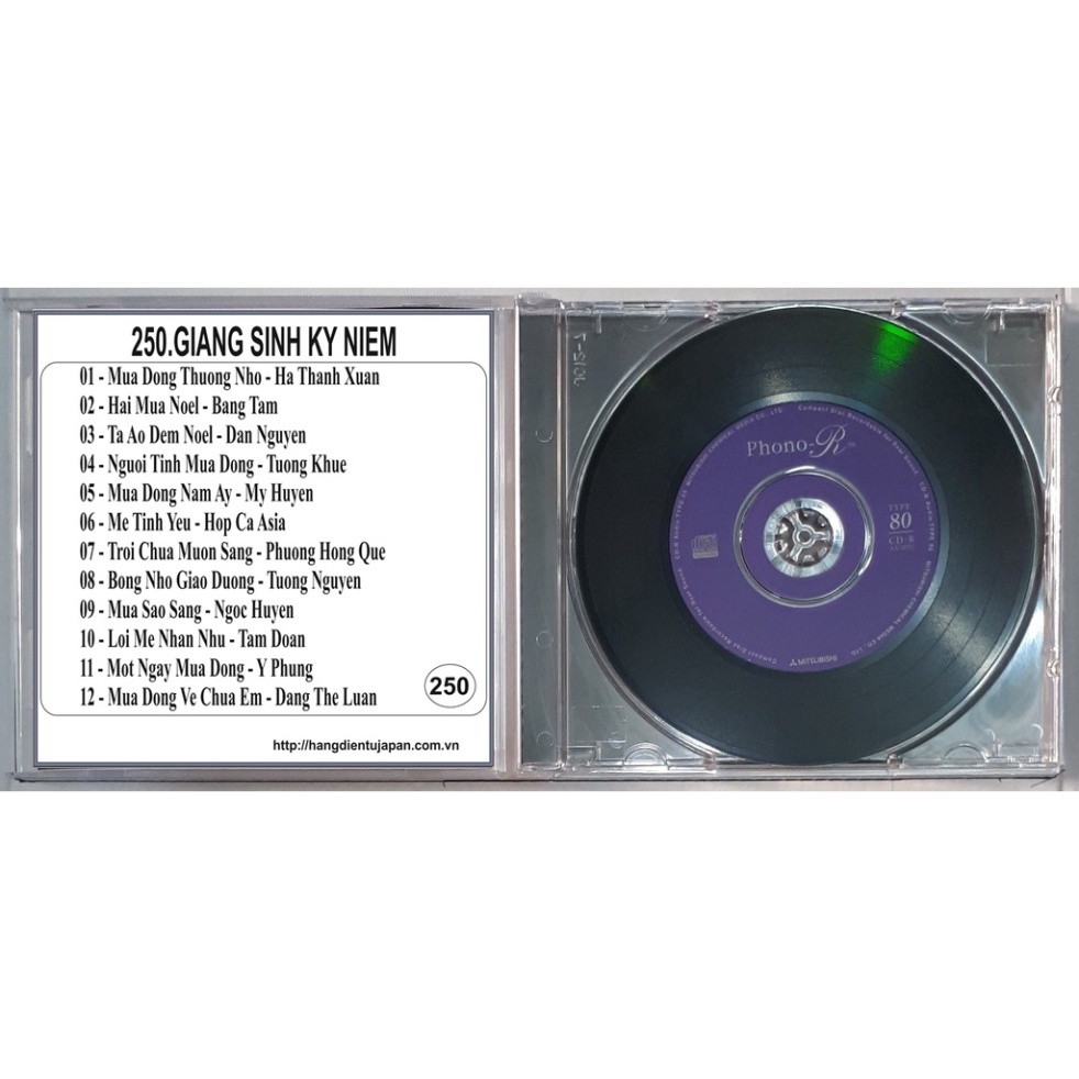 Bộ 4 CD nhạc Noel hải ngoại ( 249 - 252 )