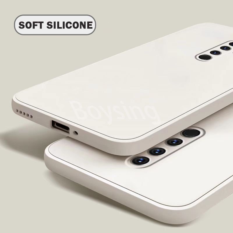 Ốp Điện Thoại Silicon Dẻo Vuông Cho Redmi 9 9A 10A 10X Pro