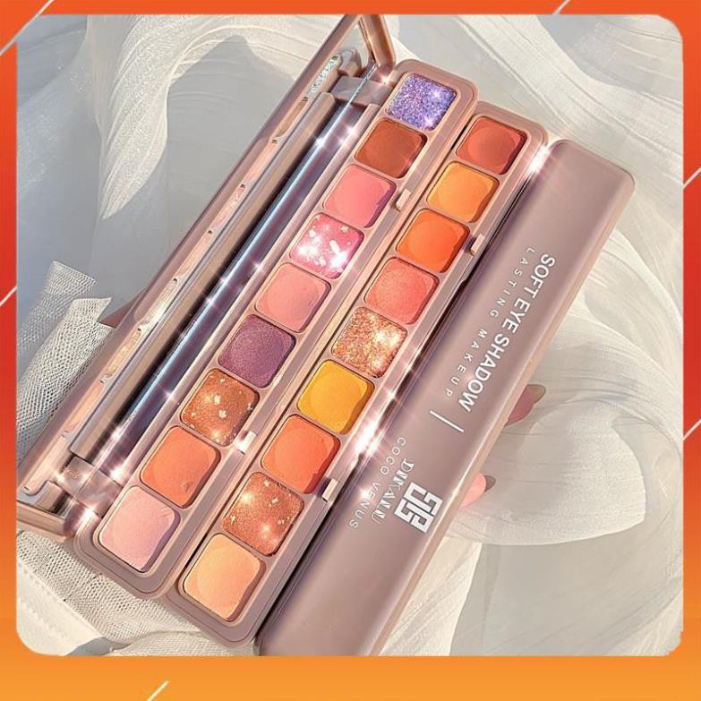 Bảng Phấn Mắt 9 Màu DIKALU COCO VENUS