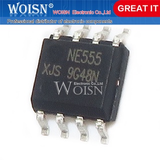 Set 20 linh kiện điện tử ne555dr ne555 sop8 smd ic sop-8