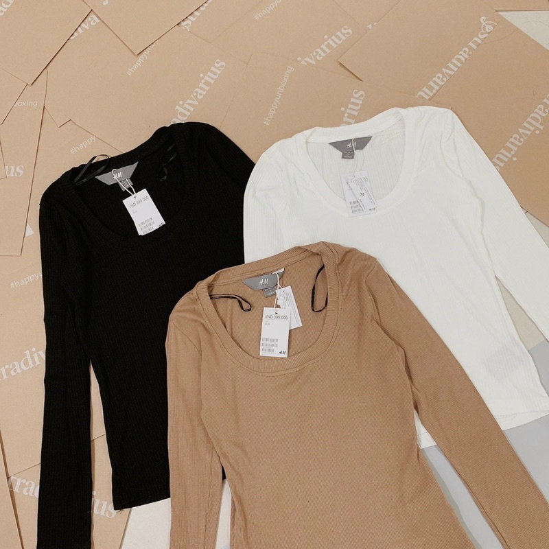 BÁN SỈ COMBO 3 ÁO TĂM CỔ U CHO NỮ