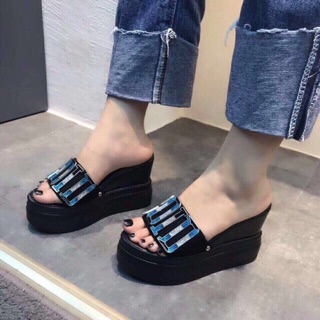 Sale sz 38-39 dép xuồng đế cao