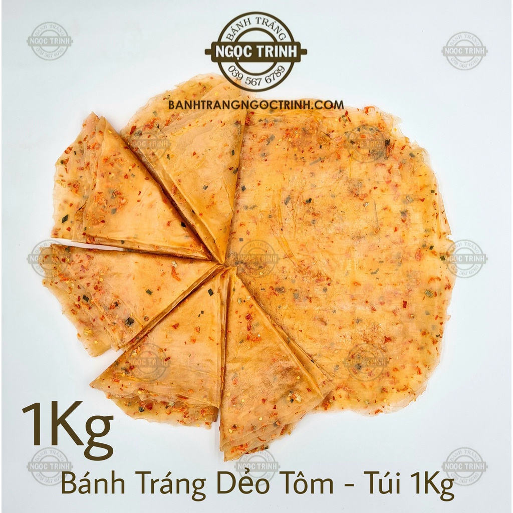 Bánh tráng dẻo tôm Tây Ninh  cao cấp siêu ngon bánh tráng Ngọc Trinh