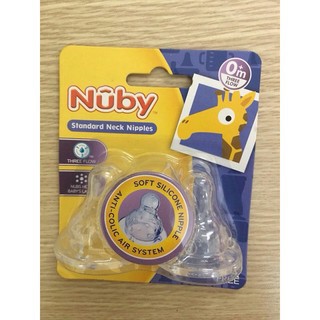 Bộ 2 núm ty Nuby 3 dòng chảy