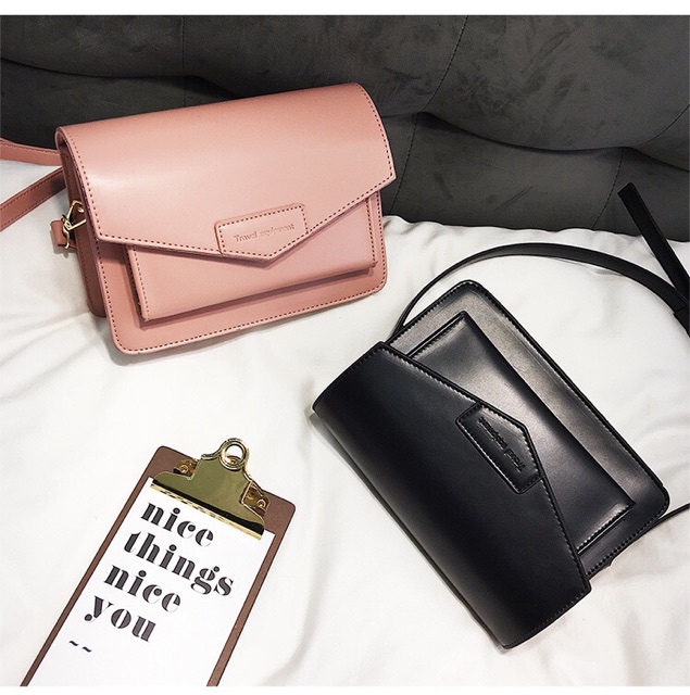 Túi xách bì thư mẫu hot hit da pu siêu xinh