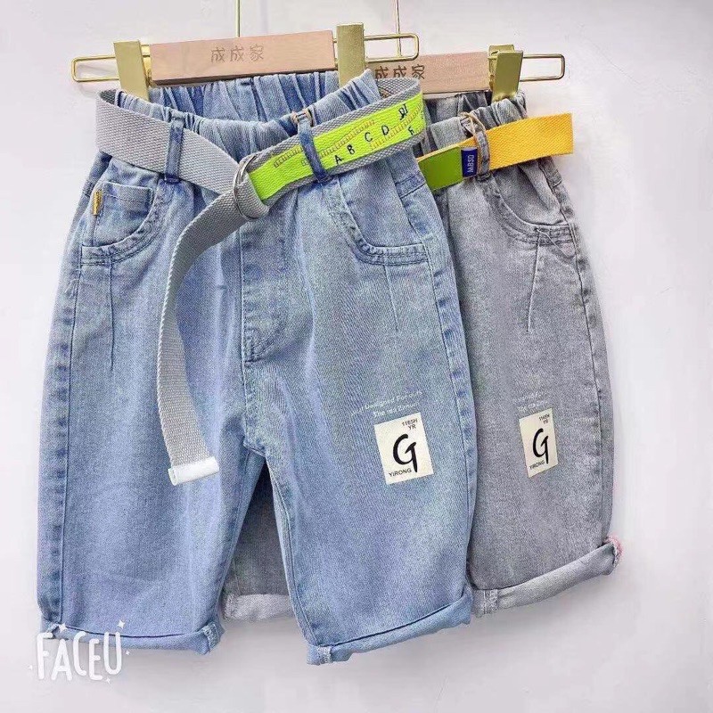 [ Hàng quảng châu] Quần bò cho bé trai