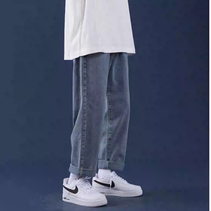 Quần Jean Nam Baggy ống suông, rộng xanh sky, xanh sáng hottrend hàn quốc 2021-Trend Clothing! | BigBuy360 - bigbuy360.vn