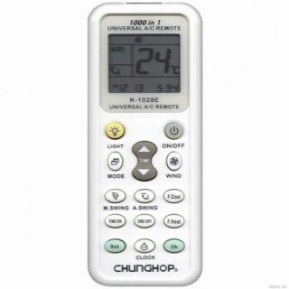 REMOTE TẤT CẢ MÁY LẠNH CHUNGHOP