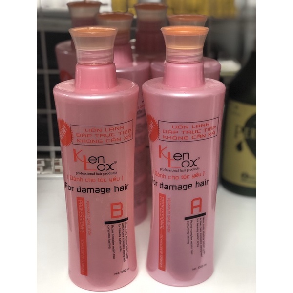 Thuốc uốn tóc kenlox dành cho tóc yếu (uốn lạnh)