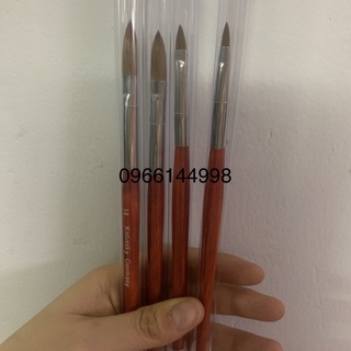 Cọ lông chồn đắp móng size 2,4,12,16