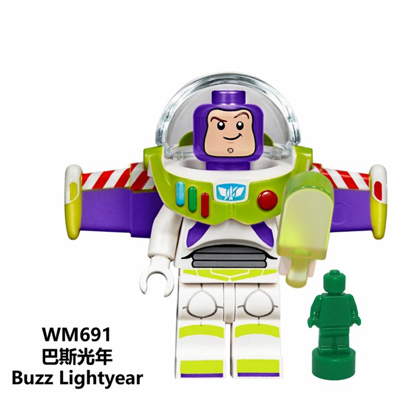 Mô Hình Đồ Chơi Nhân Vật Toy Story Buzz Lightyear Woody Jessie Alien Ducky WM6060