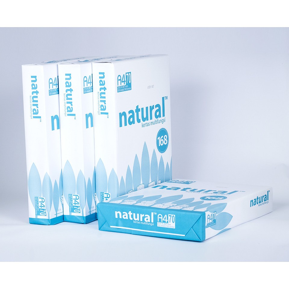 Giấy in A4 Natural ĐL 70gsm (Ram lẻ)