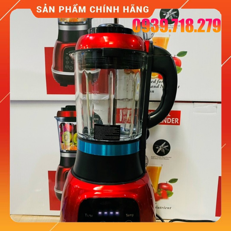 Máy Làm Sữa Hạt, Xay Sinh Tố Cối Bằng Thủy Tinh,Máy xay Đa năng,8 Lưỡi Dao