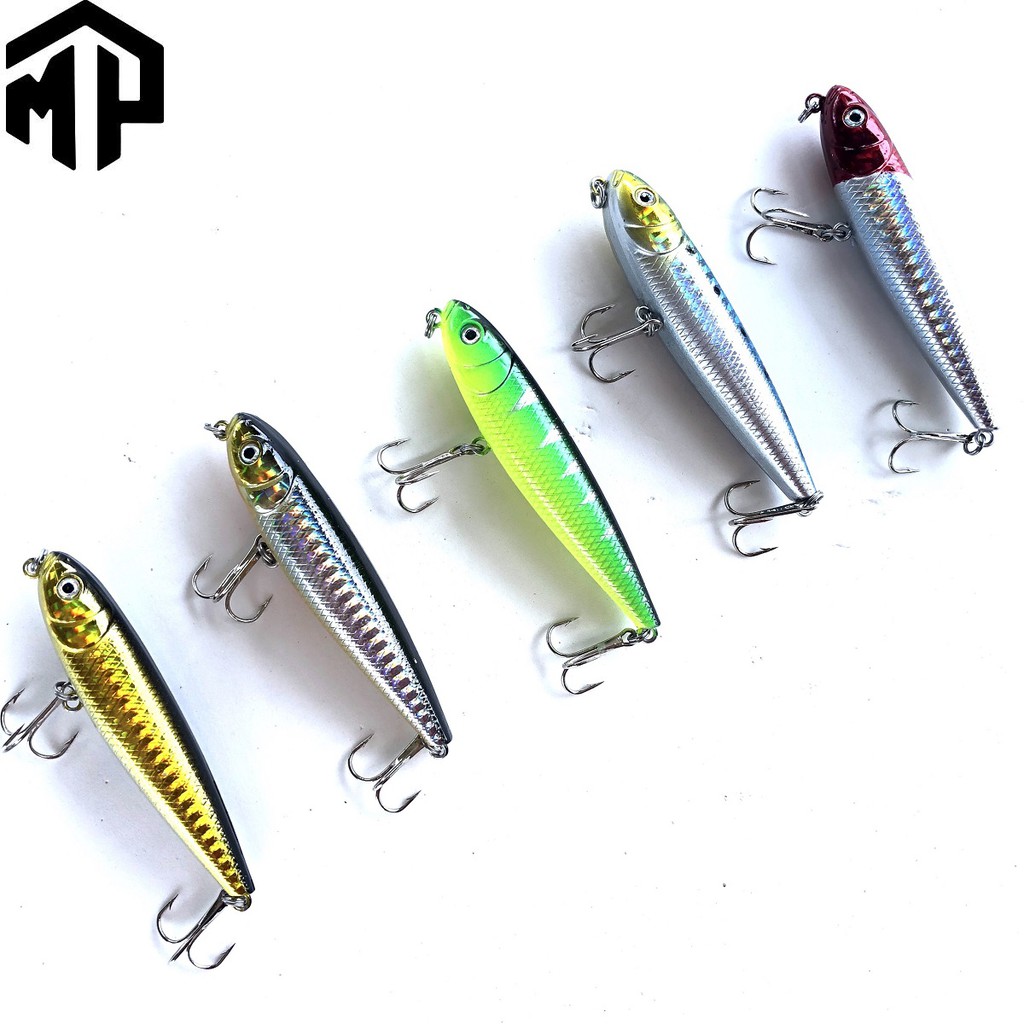 Sét mồi câu cá giả câu lure GW , 8g - 9cm combo 5 con đủ màu , câu hồ , biển , sông hàng chuẩn y hìnhg