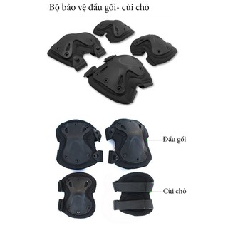 Bộ bảo vệ đầu gối và tay cho người chạy xe máy đi phượt