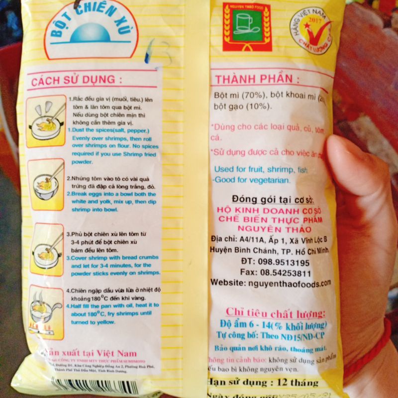 Bột Chiên Xù 150G Chay Mặn Đều Dùng Được ⚡ FREESHIP ⚡ Bột Chiên Tôm, Cá, Củ Quả
