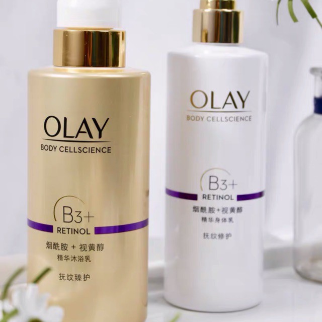 Sữa tắm , Dưỡn Thể Trắng Da Olay Retinol trắng da 500ml | BigBuy360 - bigbuy360.vn