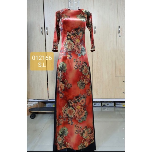 Áo dài nhung kim sa trẻ
