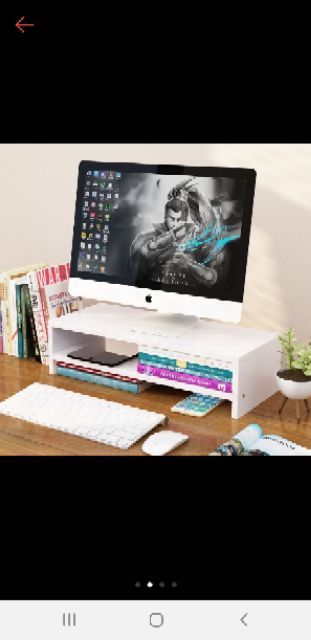 Kệ gỗ máy tính | BigBuy360 - bigbuy360.vn
